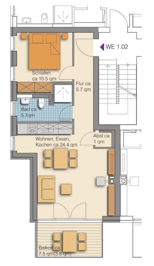 Ferienwohnung Auszeit Глове Екстериор снимка